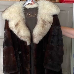 Kramer New York fox fur coat